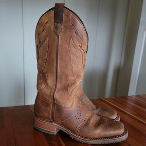 Women's 8.5 Double-H Cowboy Boots Charity DH5314 USA Made